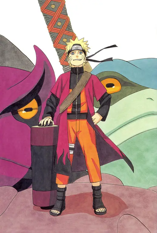 Gambar karya seni resmi Naruto