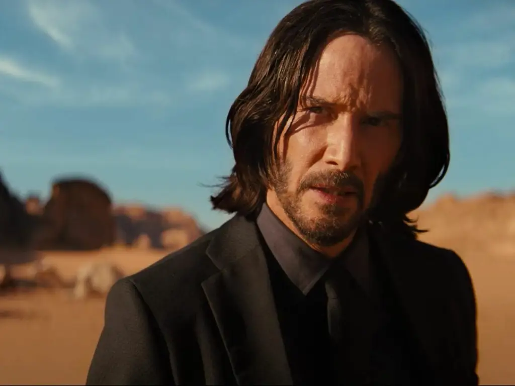 Keanu Reeves sebagai John Wick dalam John Wick 4