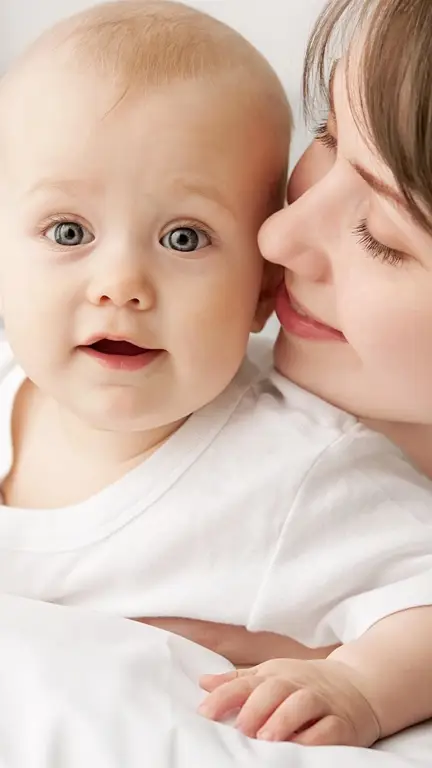 Ibu dan bayi yang sehat dan bahagia