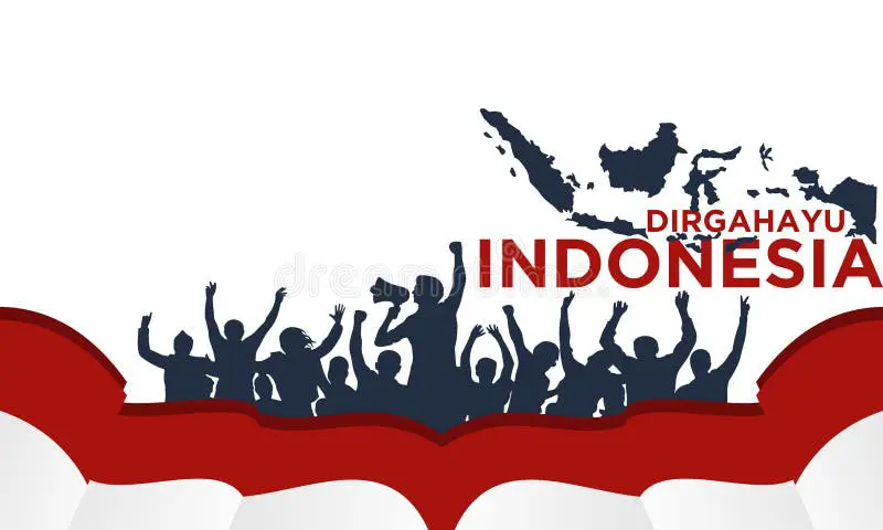 Gambar yang menggambarkan keberagaman budaya Indonesia yang tetap bersatu