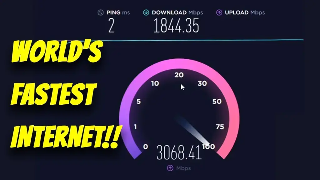 Koneksi internet yang cepat dan stabil untuk streaming video