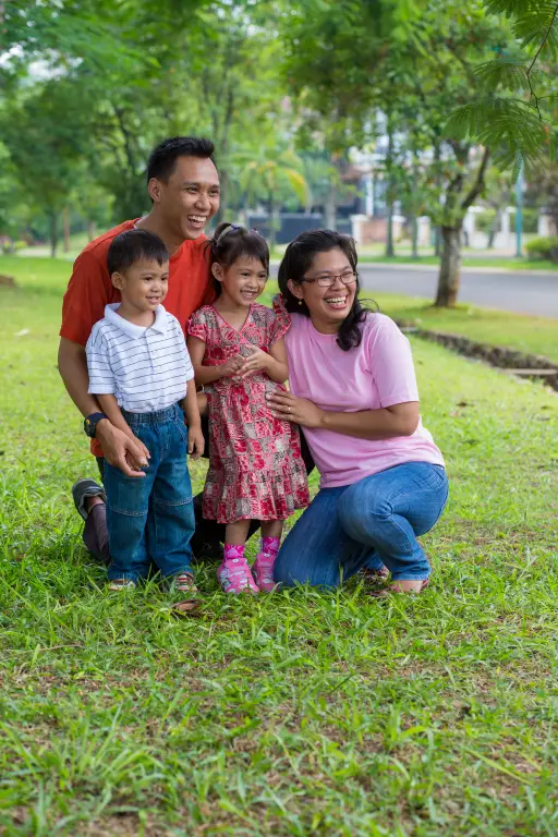 Gambar keluarga Indonesia yang bahagia