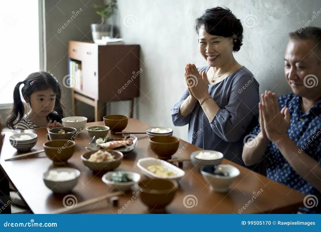 Gambar keluarga Jepang yang bahagia