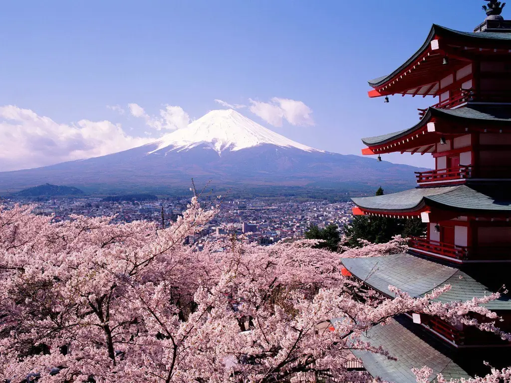 Pemandangan lingkungan perumahan di Jepang