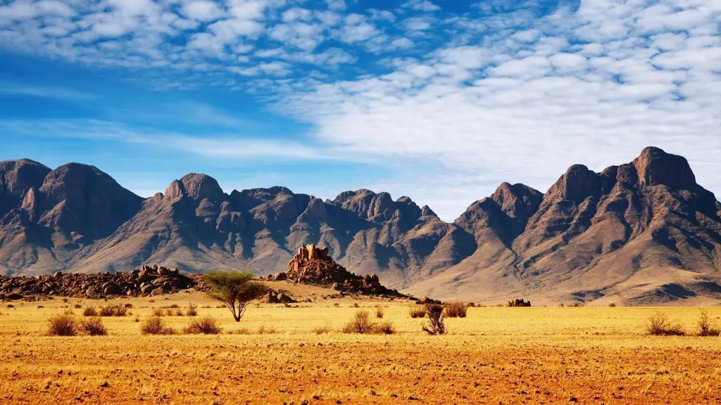 Pemandangan alam Afrika yang menakjubkan