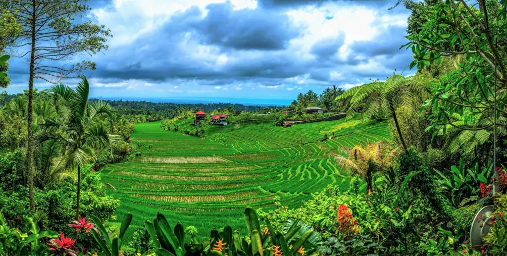 Pemandangan alam Indonesia yang indah