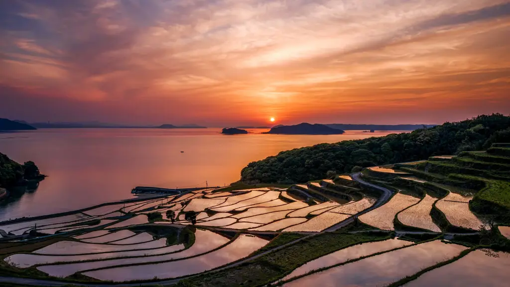 Pemandangan alam Jepang yang indah