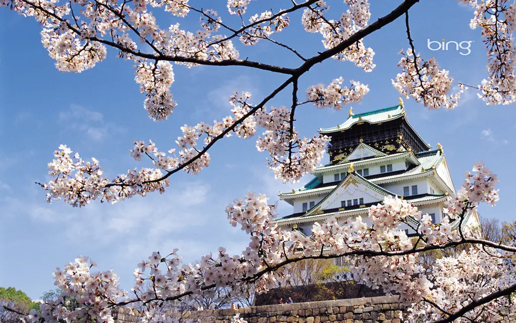 Pemandangan alam Jepang yang indah.