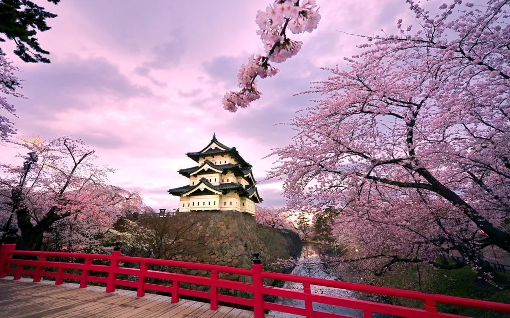 Pemandangan alam di Jepang yang indah