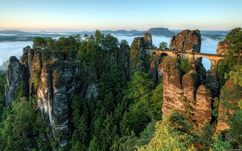 Pemandangan alam Jerman yang indah