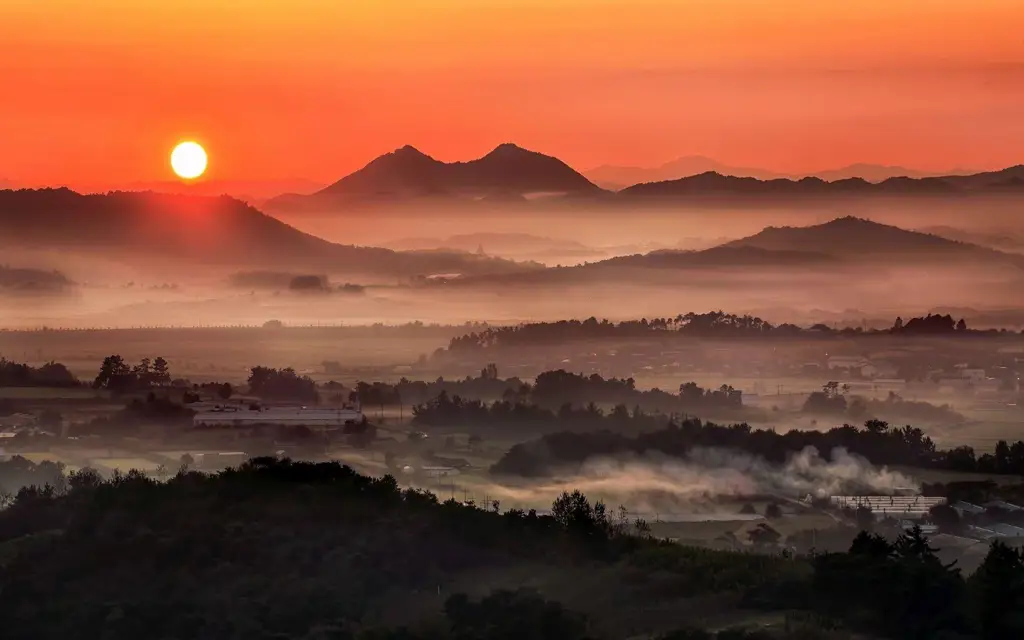 Pemandangan alam Korea yang indah