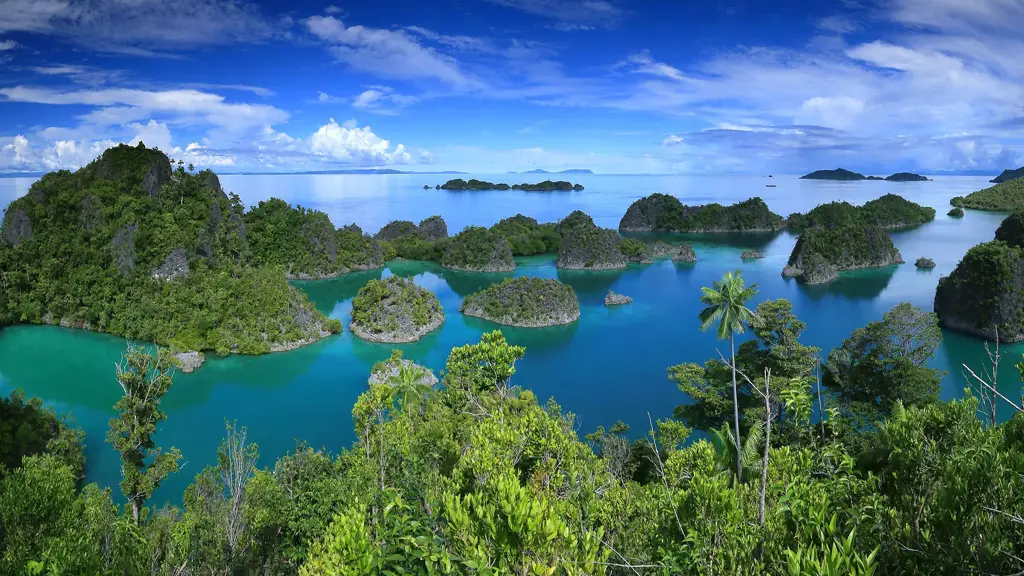 Pemandangan alam Papua yang indah