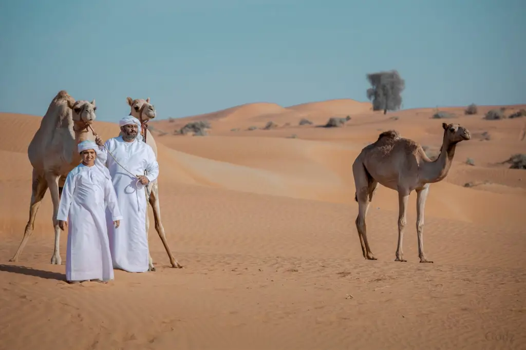 Gambar yang menggambarkan budaya Arab