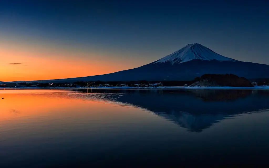 Gambar Gunung Fuji yang megah