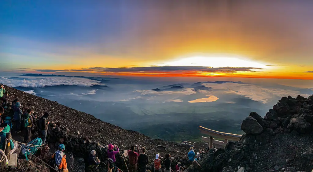 Gunung Fuji yang megah