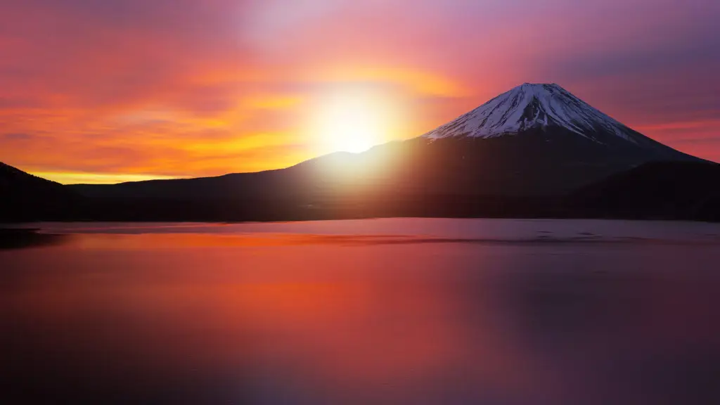 Gambar Gunung Fuji di Jepang