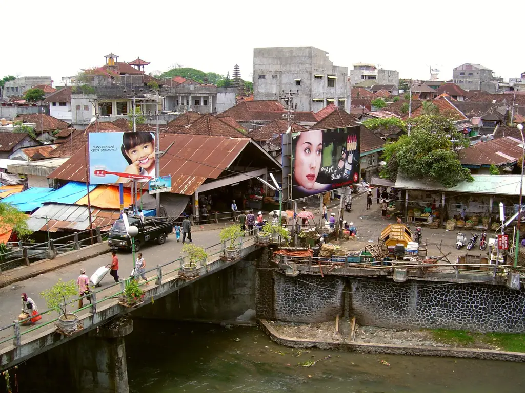 Pemandangan Kota Denpasar yang indah