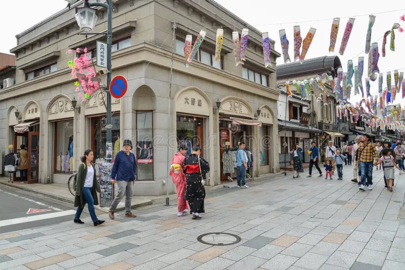 Jalan-jalan di Kawagoe, Jepang