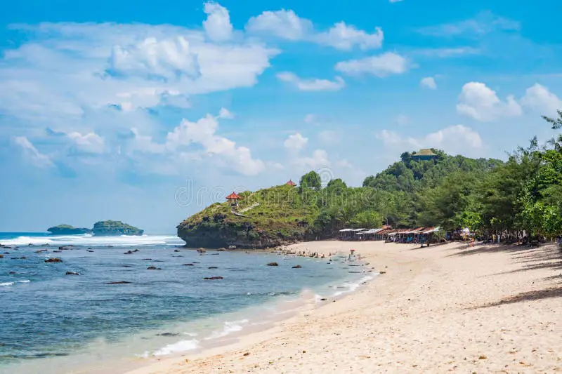 Pemandangan pantai-pantai indah di Pacitan