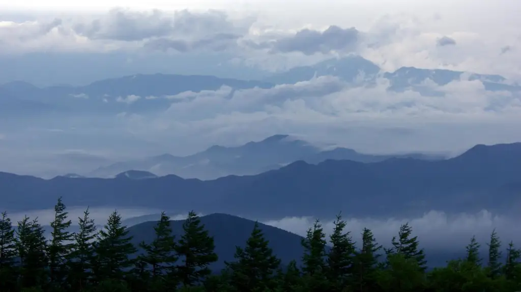 Pemandangan alam Jepang