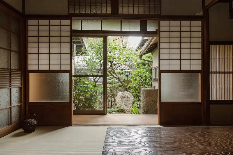 Rumah tradisional Jepang di Kyoto