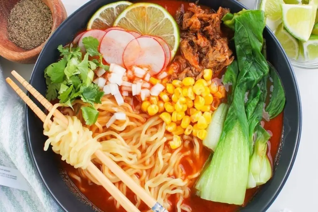 Gambar semangkuk ramen