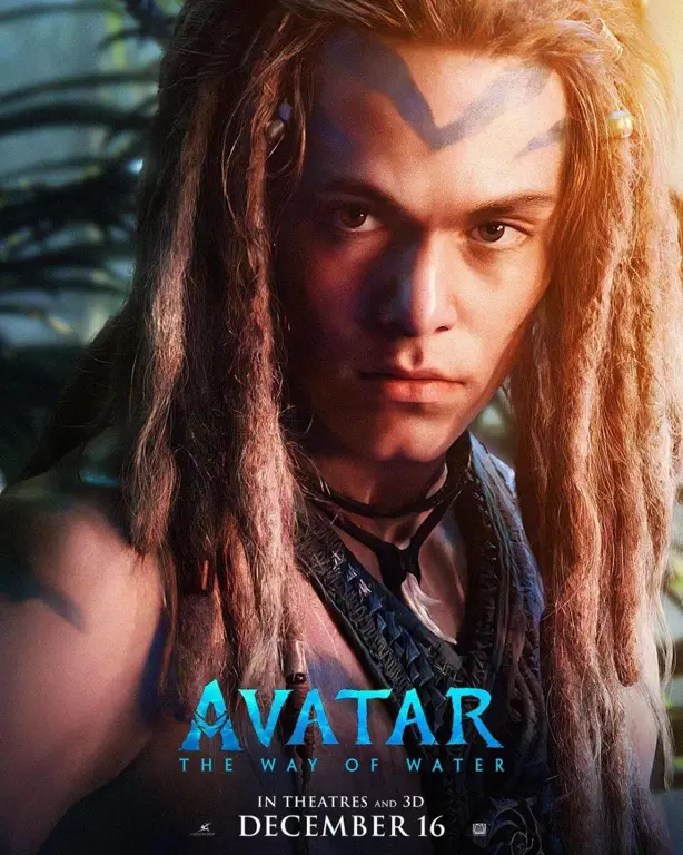 Jake Sully dan Neytiri dalam film Avatar: The Way of Water