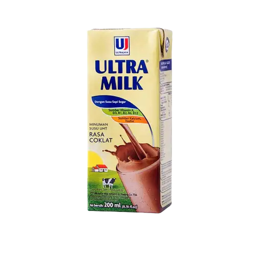 Kemasan Susu Ultra Milk Coklat 250ml