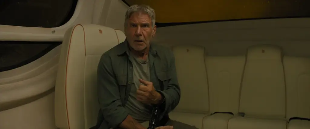 Harrison Ford dalam Blade Runner 2049