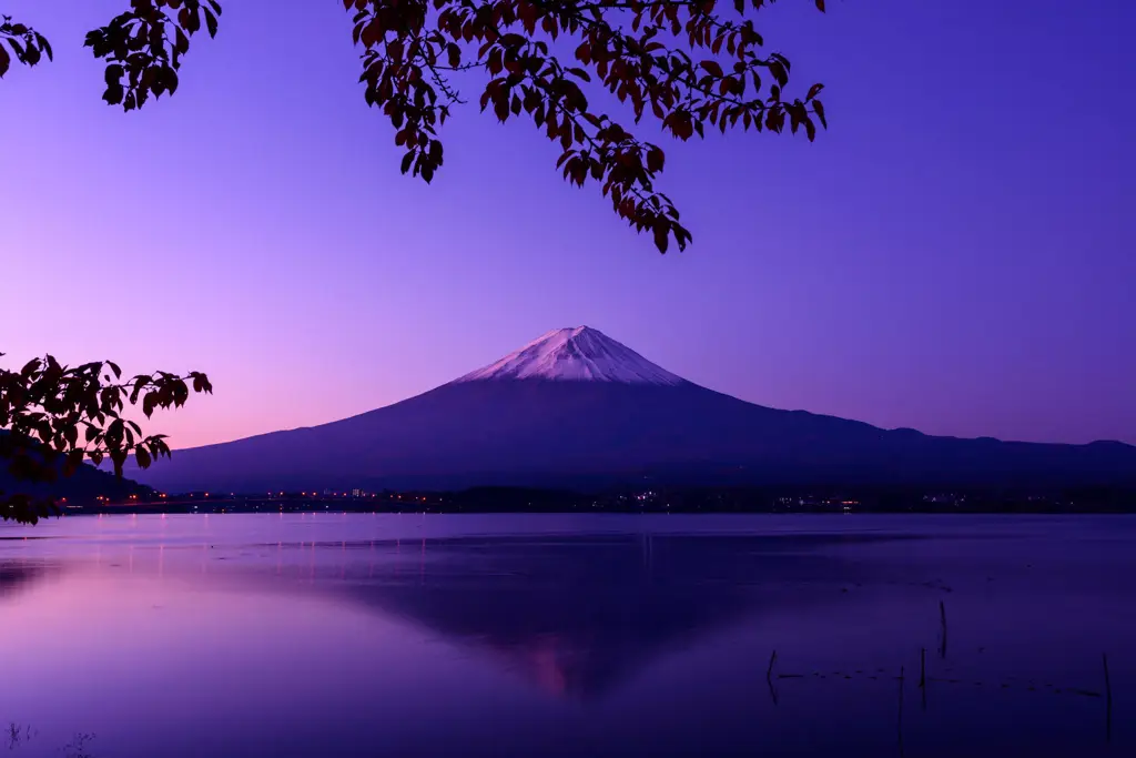 Gambar Gunung Fuji yang megah