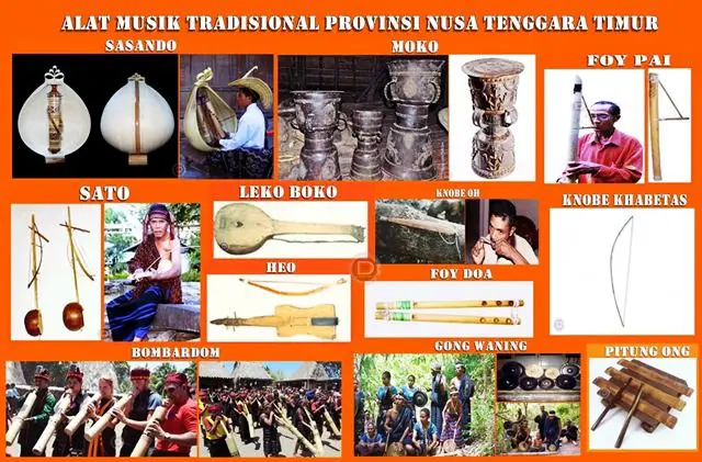 Gambar musik tradisional Nusa Tenggara Timur