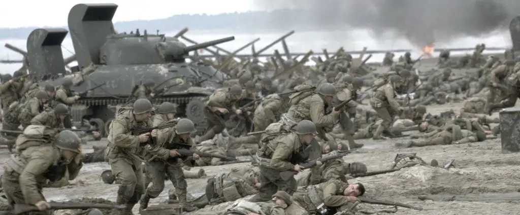 Adegan emosional dalam film Saving Private Ryan