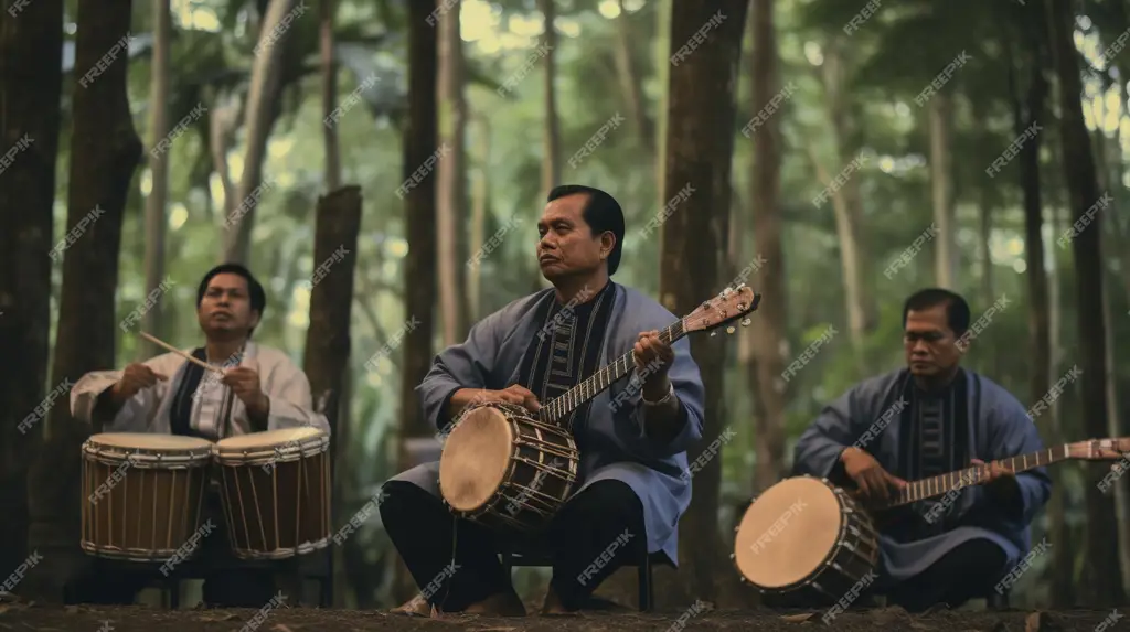 Gambar musisi muda Indonesia berkolaborasi