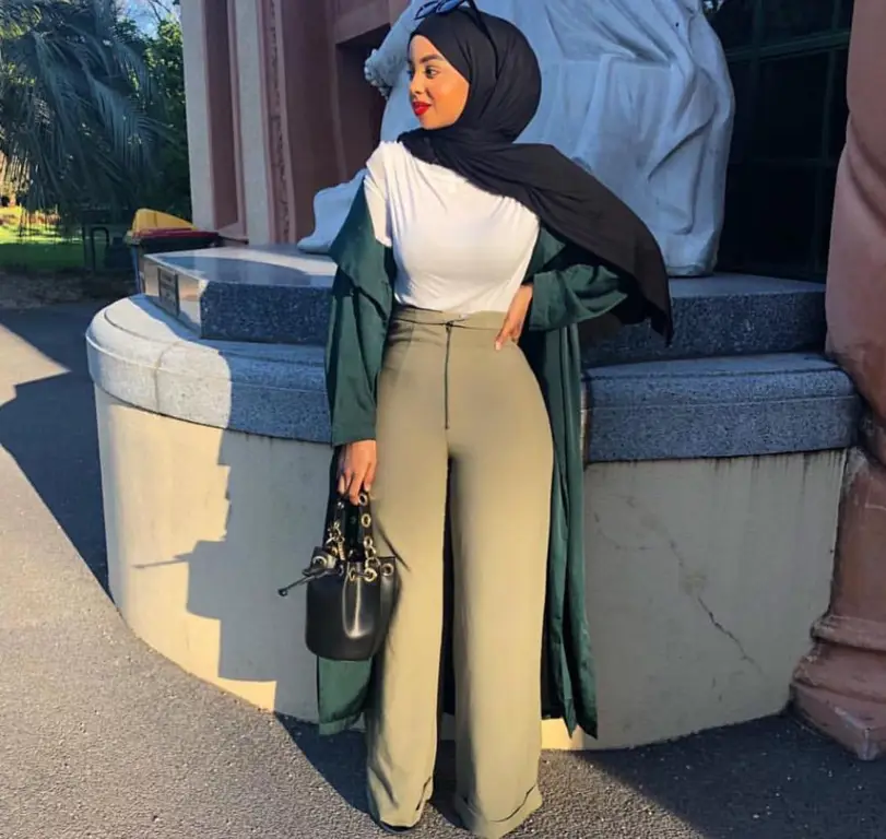 Beragam gambar wanita berhijab dengan gaya modern dan berbagai padu padan outfit