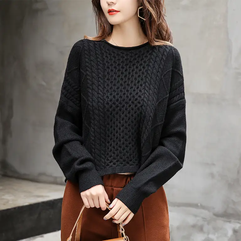 Beragam model sweater rajut wanita Korea yang stylish dan modis