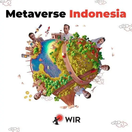 Gambar komunitas teknologi Indonesia sedang berdiskusi