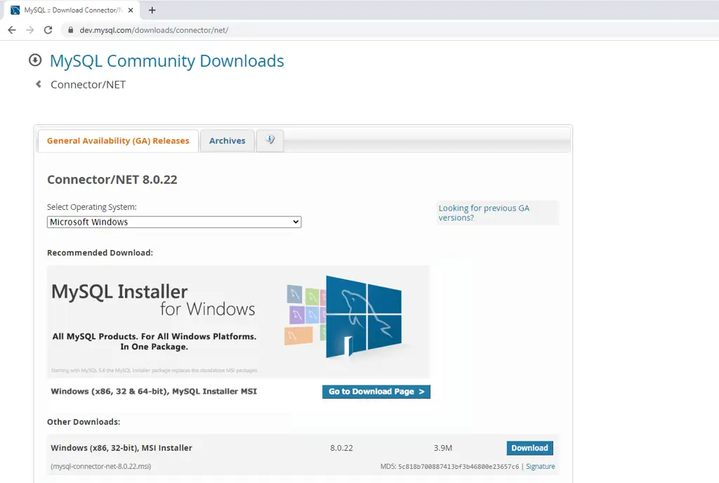 Gambar ilustrasi koneksi database SSIS