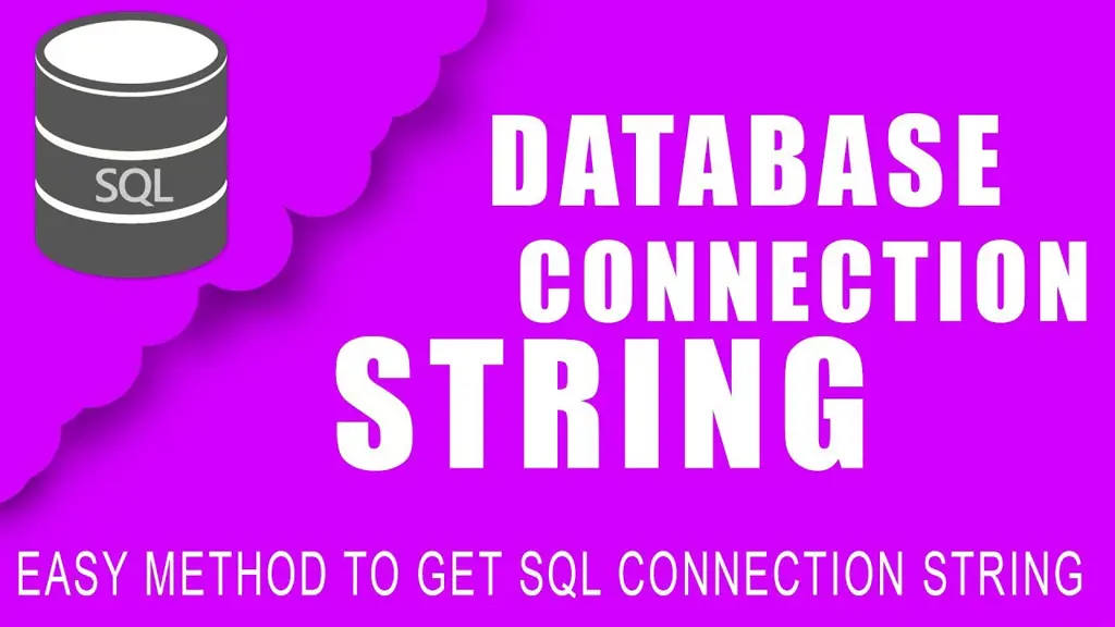 Contoh konfigurasi koneksi string SQL Server