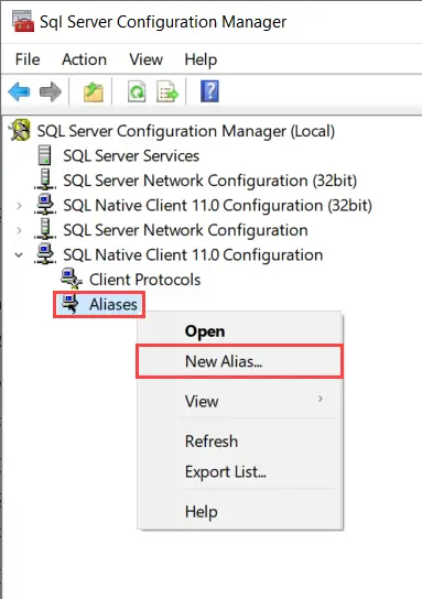 Gambar SQL Server Configuration Manager