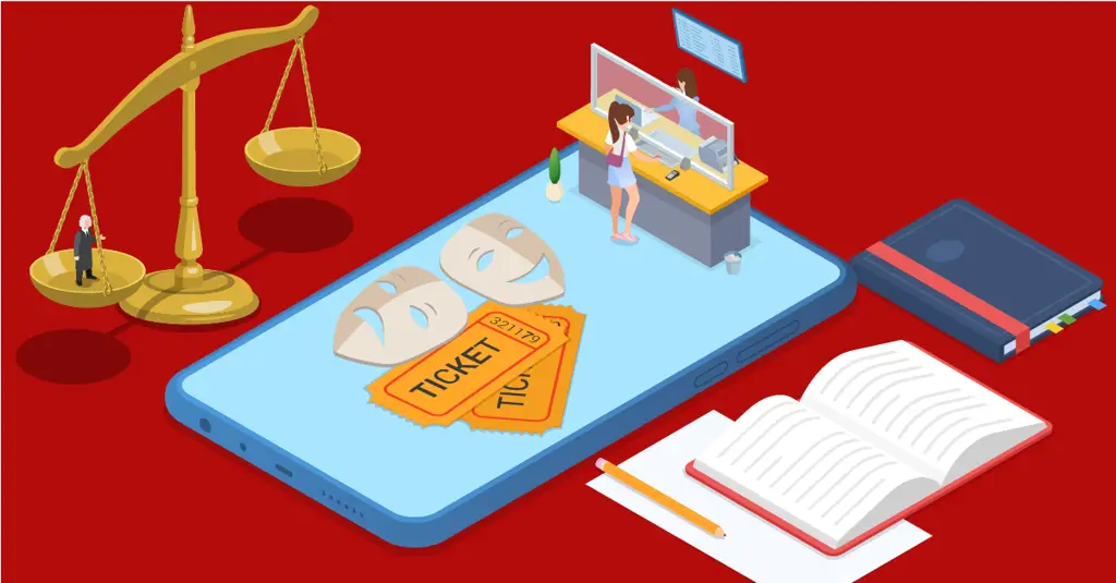 Gambar yang menggambarkan konsekuensi hukum dari konten online ilegal