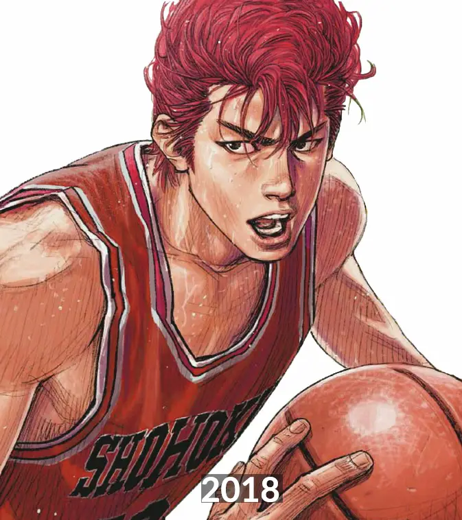 Konsep gambar sekuel Slam Dunk