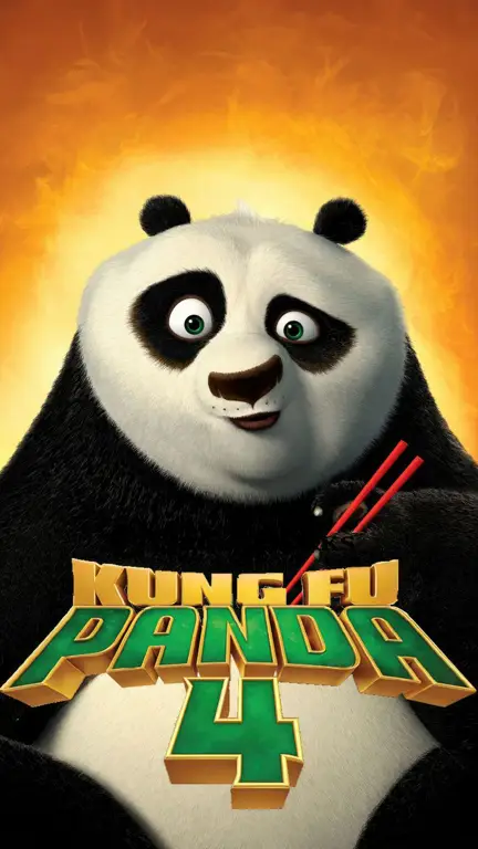 Gambar konsep seni Kung Fu Panda 4