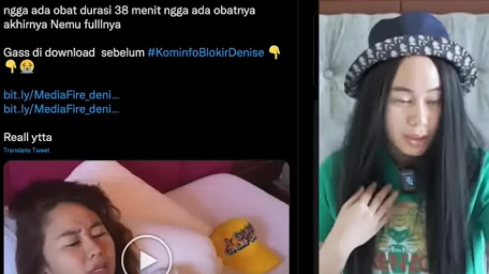 Gambar yang menunjukkan contoh konten viral di Twitter