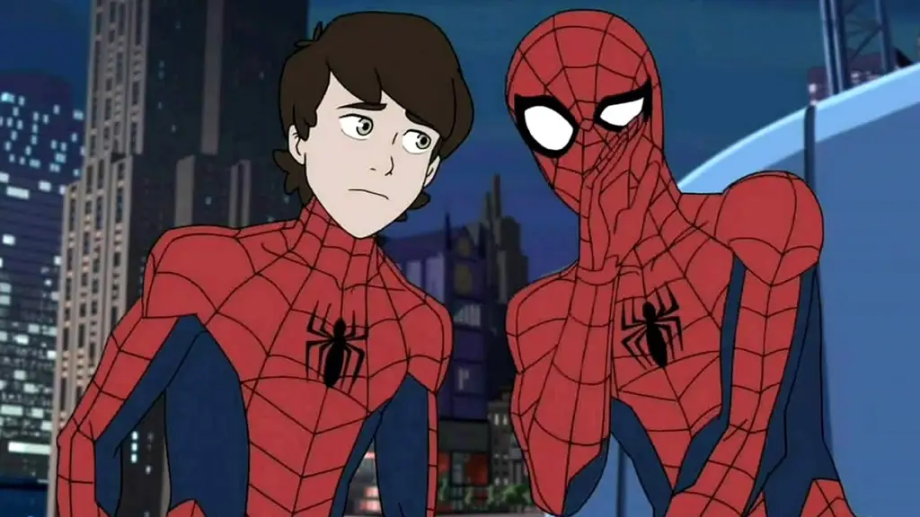 Gambar kartun Spiderman yang aman untuk anak-anak