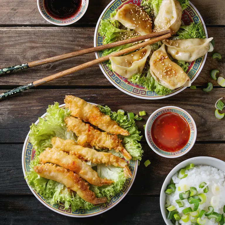 Berbagai macam makanan Jepang yang lezat