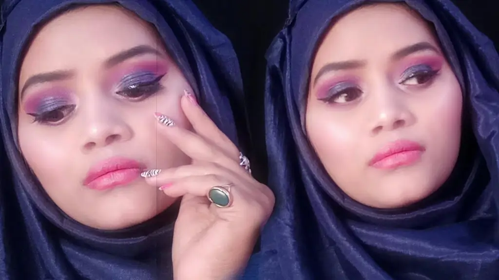 Tutorial makeup natural hijab