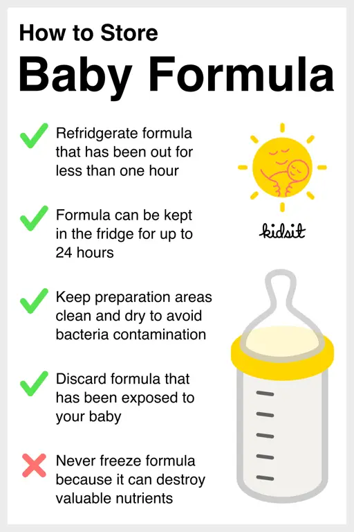 Cara mempersiapkan susu formula bayi