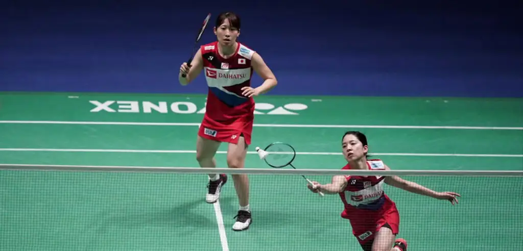 Gambar lapangan pertandingan Japan Open