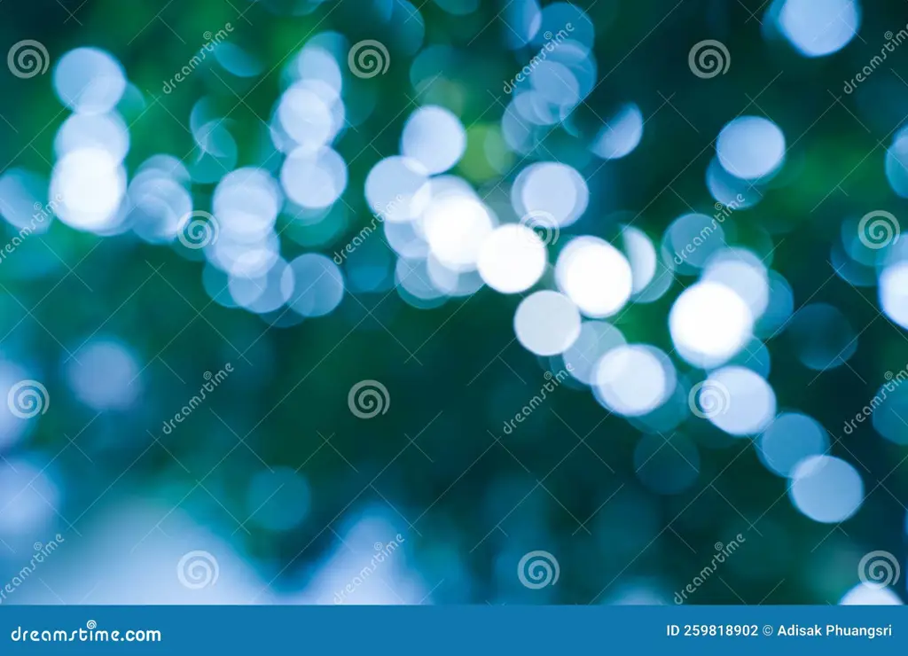 Contoh latar belakang bokeh yang indah