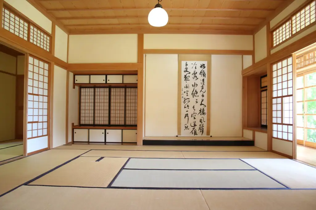 Interior rumah tradisional Jepang